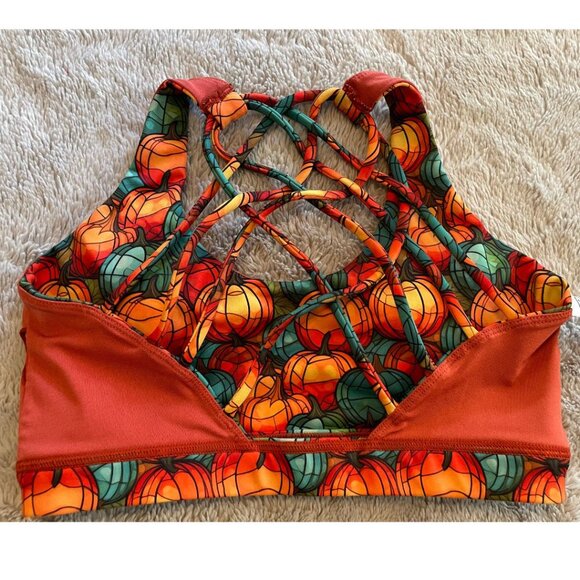 CVG "Gourd Vibes" Butterfly Back Sports Bra (S) - Picture 4 of 6
